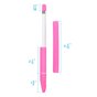 Siliconen Houder Hoes Huls Extra Bescherming Anti-Slip Apple Pencil Roze