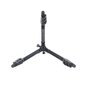 Zomei T60 draagbare tripod draaibaar statief aluminium camera - Zwart Rood