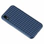 iPaky Waffle beschermend hoesje TPU Case iPhone XR - Blauw