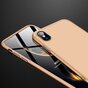 360 bescherming Case Cover iPhone XR hoesje - Goud