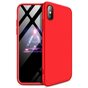 360 bescherming Case Cover iPhone XR hoesje - Rood