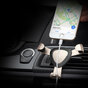 Iron Claw Ventilatierooster - Houder Car Auto Luchtrooster iPhone Smartphone - Zwart
