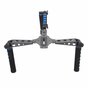 Opvouwbare Camera RIG stabilizer DSLR camera aluminium schouderstatief - Zwart Blauw