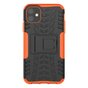 Hybride standaard case shockproof hoesje iPhone 11 - Oranje