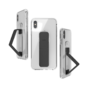 CLCKR grip case standaard valbestendig hoesje iPhone XS Max - Doorzichtig Zwart
