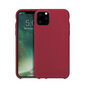 Xqisit silicone cover beschermhoes iPhone 11 Pro - Rood