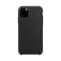 Xqisit silicone cover beschermhoes iPhone 11 Pro Max - Zwart