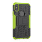 Shockproof bescherming hoesje iPhone X XS case - Groen