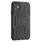 Shockproof bescherming hoesje iPhone 11 case - Zwart