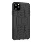 Shockproof bescherming hoesje iPhone 11 Pro Max case - Zwart