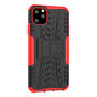 Shockproof bescherming hoesje iPhone 11 Pro Max case - Rood