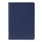 Litchi Textuur Lederen iPad 10.2 inch case met cover - Donkerblauw Bescherming Standaard
