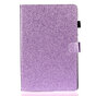 Shiny Flash Glitter Case Hoes van PU Leer voor iPad 10.2 inch - Paars