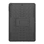 Bandprofiel hoes grip kickstand TPU kunststof iPad 10.2 inch - Zwart