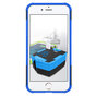 Shockproof bescherming hoesje iPhone 7 Plus 8 Plus case - Blauw