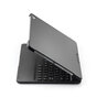 F360B 360 Graden Draaibaar Roterend ABS Bluetooth Keyboard Toetsenbord Case Hoes geschikt voor iPad Pro 11 inch - Zwart