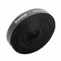 Baseus Klittenbandrol 3m - Zwart Kabelbinder knipbare cable organizer