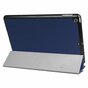 Just in Case Tri-fold hoes met slaap en waakfunctie iPad 9.7 2017 2018 - Donker blauw