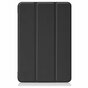 Just in Case Lederen geschikt voor iPad Mini 5 2019 Smart Tri-Fold Case Hoes - Zwart Bescherming