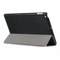 Just in Case Lederen iPad Mini 5 2019 Smart Tri-Fold Case Hoes - Zwart Bescherming