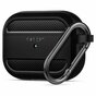 Spigen Rugged Armor geschikt voor AirPods Pro TPU Case - Zwart Opbergcase