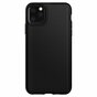 Spigen Liquid Air TPU geschikt voor iPhone 11 Pro Max Case - Zwart Driehoek