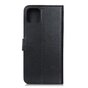 Wallet kunstleer hoesje voor iPhone 12 Pro Max - zwart