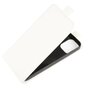 Flip case kunstleer hoesje geschikt voor iPhone 12 en iPhone 12 Pro - wit