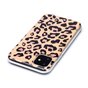 Luipaardprint TPU hoesje voor iPhone 12 en iPhone 12 Pro - beige