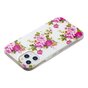 TPU roosjes hoesje voor iPhone 12 Pro Max - wit