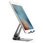 Universele Vouwbare Alloy Desktop Telefoonhouder Smartphone en tablet - Zwart