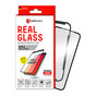Displex Real Glass 3D Glassprotector iPhone 11 XR - Zwarte Rand Gehard Glas