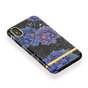 Richmond &amp; Finch Blooming Peonies stevig hoesje voor iPhone 11 Pro - blauw / paars met zwart