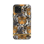 Richmond &amp; Finch Tropical Tiger stevig kunststof hoesje voor iPhone 11 - grijs met oranje