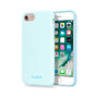 LAUT Pastel kunststof hoesje geschikt voor iPhone 6, 6s, 7, 8 en SE 2020 SE 2022 - blauw