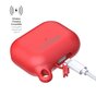 CaseProof Waterbestendige Case geschikt voor AirPods Pro - Rood 1 meter
