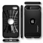 Spigen Rugged Armor Air Cushion Technology hoesje geschikt voor iPhone 7, 8 en iPhone SE 2020 SE 2022 - zwart