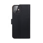 Xqisit Slim Wallet Selection Anti Bac kunststof hoesje geschikt voor iPhone 12 mini - zwart