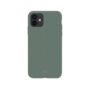 Xqisit Eco Flex Biologisch afbreekbaar en Anti Bacterieel hoesje geschikt voor iPhone 12 mini - groen