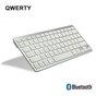 Wit Bluetooth keyboard draadloos toetsenbord QWERTY