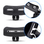 Tablethouder Telefoonhouder Hoofdsteun autostoel achterbank 4-11 inch voor iPhone iPad Samsung - Zwart