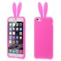 Roze Bunny hoesje iPhone 6 6s konijn silicone cover