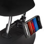 Tablethouder Telefoonhouder Hoofdsteun autostoel achterbank 4-11 inch voor iPhone iPad Samsung - Zwart