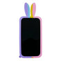 Bunny Pop Fidget Bubble siliconen hoesje voor iPhone X en iPhone XS - roze, geel, blauw en paars