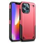 Pro Armor TPU met stevig hoesje geschikt voor iPhone 13 - rood