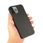 Carbon TPU carbonvezels hoesje voor iPhone 13 Pro Max - zwart