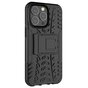 Shockproof TPU met stevig hoesje voor iPhone 13 Pro - zwart