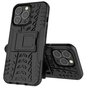 Shockproof TPU met stevig hoesje voor iPhone 13 Pro - zwart