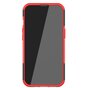 Shockproof TPU met stevig hoesje voor iPhone 13 Pro - rood en zwart