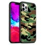 Army TPU legerprint hoesje voor iPhone 13 Pro Max - groen